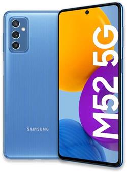 Samsung Galaxy M52 5G 128GB/6GB, 64Mpx, USB-C, 6.6" Super AMOLED Plus - Blue