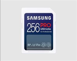 Samsung paměťová karta 256GB PRO ULTIMATE SDXC CL10 U3 V30 (č/z: až 200/130MB/s)