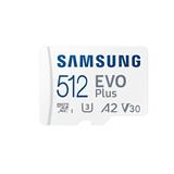 Samsung paměťová karta 512GB EVO Plus micro SDXC V3 TLC U3 (čtení až 130MB/s) + micro SD adaptér