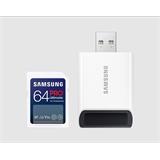 Samsung paměťová karta 64GB PRO ULTIMATE SDXC CL10 U3 V30 (č/z: až 200/130MB/s) + USB adaptér
