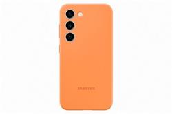 Samsung Silikónový zadní kryt pro Samsung Galaxy S23, oranžová