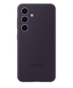 Samsung Silikonový zadní kryt S24, tmavě fialový