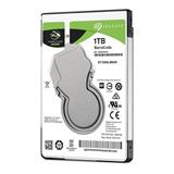 Seagate BarraCuda 1TB 2.5" SATA III 5400RPM 128MB (retail)