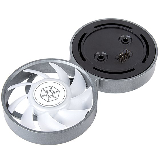 SilverStone IMF70-ARGB - 70mm přídavný ventilátor pro AIO série IceMyst
