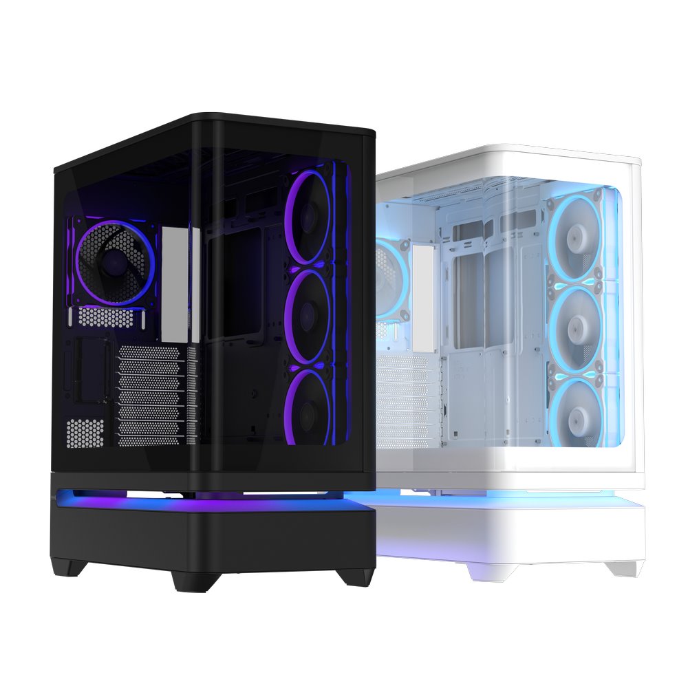 Skříň ASUS Prime AP304 TG ARGB, Black