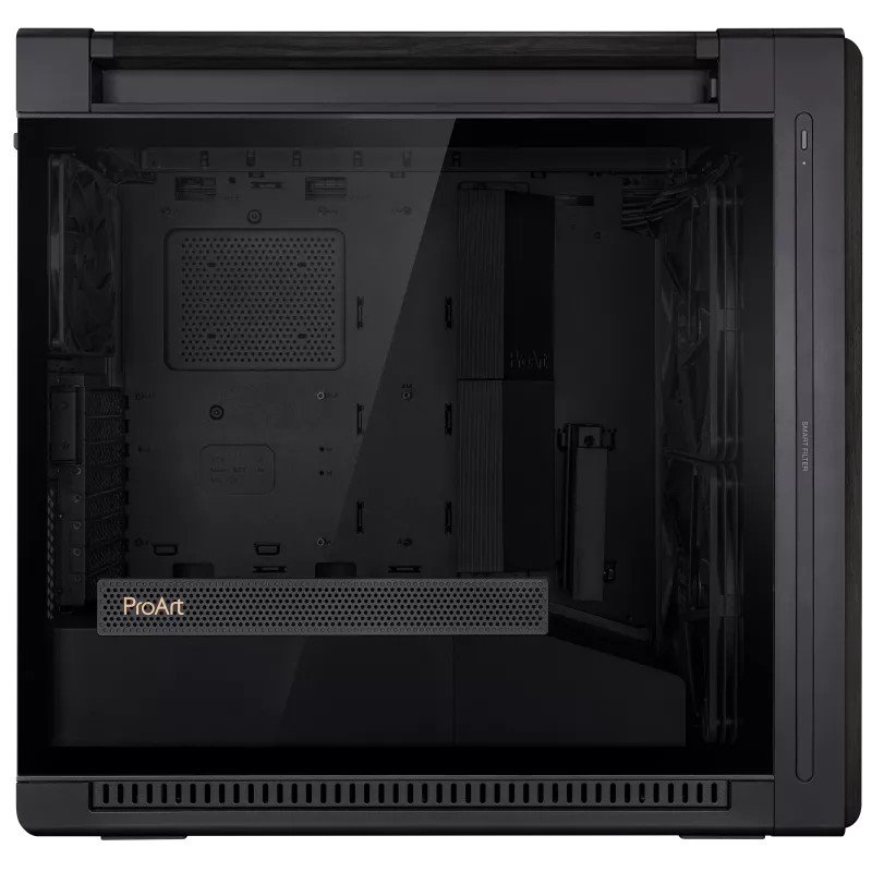 Skříň ASUS ProArt PA602 Wood TG PWM Black