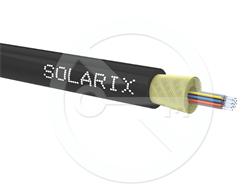 Solarix DROP1000 kabel 16vl 9/125 3,9mm LSOH Eca černý 500m SXKO-DROP-16-OS-LSOH