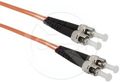 Solarix patch kabel 62,5/125 STupc/STupc MM OM1 2m duplex SXPC-ST/ST-UPC-OM1-2M-D