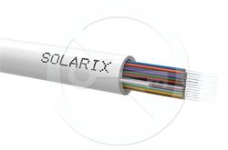 Solarix riser kabel 24vl 9/125 LSOH Eca bílý SXKO-RISER-24-OS-LSOH-WH