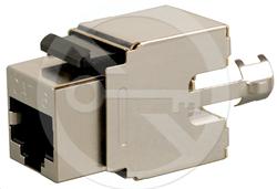 Solarix zařezávací keystone CAT6 STP RJ45 SXKJ-6-STP-BK