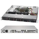 SUPERMICRO 1U server 1x LGA1151, C236, 4x DDR4 ECC, 8x 2.5" HS SAS/SATA, 340W (80+ Platinum), IPMI