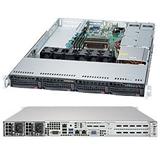 SUPERMICRO 1U server 1x LGA3647, iC622, 6x DDR4 ECC reg, 4x 3.5" HS SATA3, 2x500W (80+ Platinum), IPMI, WIO