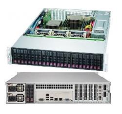 SUPERMICRO 2U chassis 24x 2,5"HS (20x SAS/SATA +4x SAS/SATA/NVMe), 2x1200W (80PLUS titanium)