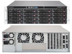 SUPERMICRO 3U JBOD chassis 16x 3,5" HS SAS/SATA (dual expander + 4xSFF 8644 + IPMI), 2x1000W (80PLUS Platinum)