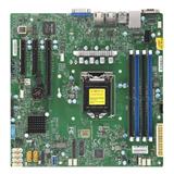 SUPERMICRO MB 1xLGA1151 (Xeon E3-21xx,i3), C242, 4xDDR4, 6xSATA3, M.2, 3xPCIe3.0 (x8, 2 x4), VGA, 2x LAN, IPMI