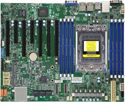 SUPERMICRO MB 1xSP3 (Epyc 7002 SoC), 8x DDR4, 2x (8x SATA nebo 2x NVMe), 2x M.2, PCIe 4.0 (5 x16, 2 x8), 2x 10Gb, IPMI