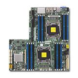 SUPERMICRO MB 2xLGA2011-3, iC612 16x DDR4 ECC,10xSATA3,(PCI-E 3.0/1,1(Lx32,Px16),2x 10GbE LAN,IPMI
