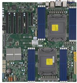 SUPERMICRO MB 2xLGA4189, iC621A, 16x DDR4 ECC, 4xNVMe, 10xSATA3, 2x M.2, 6x PCIe4.0, 2x 1Gb LAN,IPMI