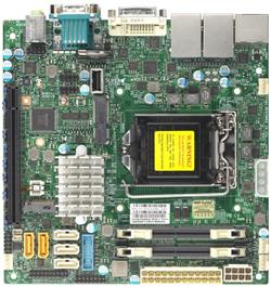 SUPERMICRO MB E3-1585v5, C236, 2xSO-DIMM DDR4 ECC, 4xSATA3, PCIe 3.0 x16, 1xM.2, DVI-A, 4x LAN, IPMI