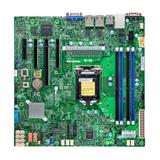 SUPERMICRO MB LGA1200 (Xeon E3-2300), C252, 4xDDR4, 6xSATA3, M.2, 4xPCIe4.0 (x8, 2 x4, x2), VGA, 2x LAN, IPMI