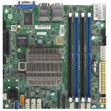 SUPERMICRO mini-ITX MB Atom C3558 (4-core), 4x DDR4 ECC DIMM, 8xSATA, 1x PCI-E 3.0 x4, 4x 1GbE LAN, IPMI, bulk