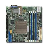 SUPERMICRO mini-ITX MB Xeon D-1520/1521 (4-core), 4x DDR4 ECC DIMM,6xSATA1x PCI-E 3.0 x16, 2x10GbE LAN,IPMI