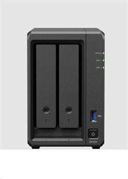 Synology ActiceProtect DP320, 2-bay včetně 2x 8TB HDD v RAID1, CPU AMD Ryzen R1600, RAM 8GB, 1x USB 3.2, 2x GLAN