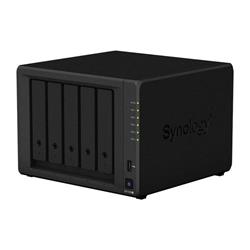 Synology DiskStation DS1520+, 5-bay NAS, CPU QC Celeron J4125 64bit, RAM 8GB, 2x USB 3.0, 2x eSATA, 4x GLAN, 2x NVMe