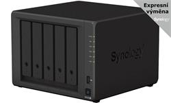 Synology DiskStation DS1522+, 5-bay NAS, CPU QC AMD Ryzen R1600 64bit, RAM 8GB, 2x USB 3.2, 2x eSATA, 4x GLAN, 2x NVMe