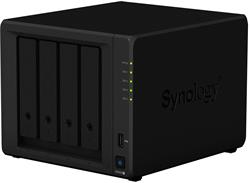 Synology DiskStation DS920+, 4-bay NAS, CPU QC Celeron J4125 64bit, RAM 4GB, 3x USB 3.0, 1x eSATA, 2x GLAN