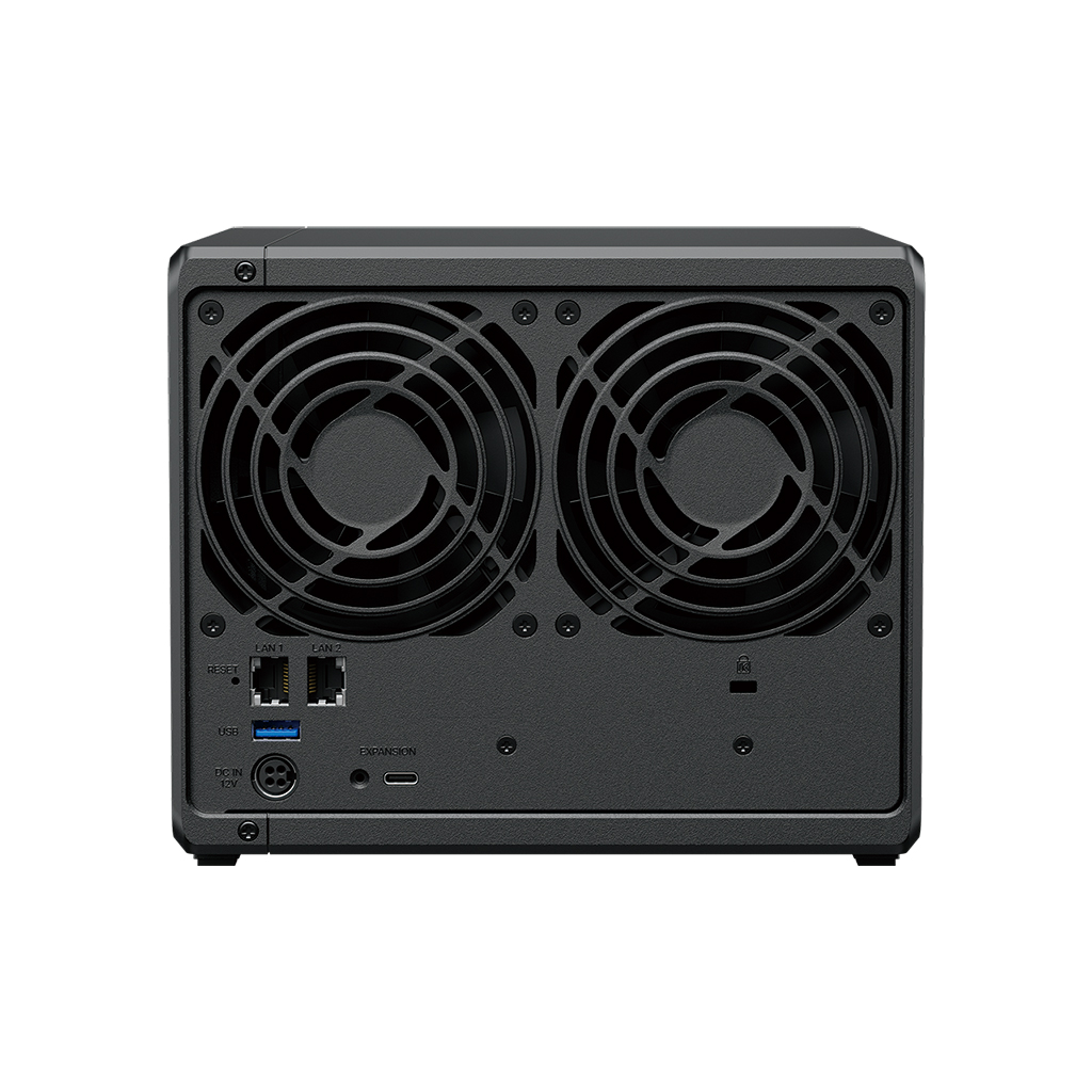 Synology DiskStation DS925neo+, 4-bay NAS, CPU DC AMD Ryzen V1500B 64bit, RAM 4GB non ECC, 2x USB3.2, USB-C, 2x 2.5G LAN