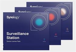 Synology Virtual Device License Pack 4 - elektronická Surveillance licence pro 4 kamery/kanály