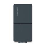 Teltonika TeltoCharge Krycí panel pro EVC2 se zásuvkou, šedý