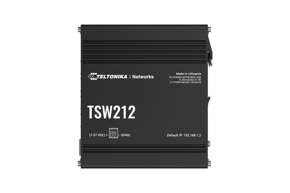Teltonika TSW212 Průmyslový Switch s managementem 8G 2SFP
