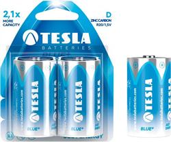Tesla zinkové Blue+ baterie D R20, 2pcs/pack