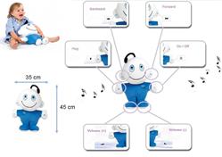 TOPCOM postavička plyšák s MP3 přehrávačem TOBY V2, 512 MB