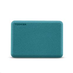 Toshiba externí HDD 2TB Canvio Advance USB 3.2 Gen 1 zelená