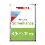 Toshiba interní HDD 10TB S300 Pro Surveillance (CMR) 3.5" SATA 512MB 7200RPM BULK / OEM
