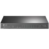 TP-LINK 10-Port Gigabit PoE+ Switch, 8 Gigabit PoE+ Ports, 1 Gigabit RJ45 Ports and 1 Gigabit SFP Slots, 802.3at/af, 63W