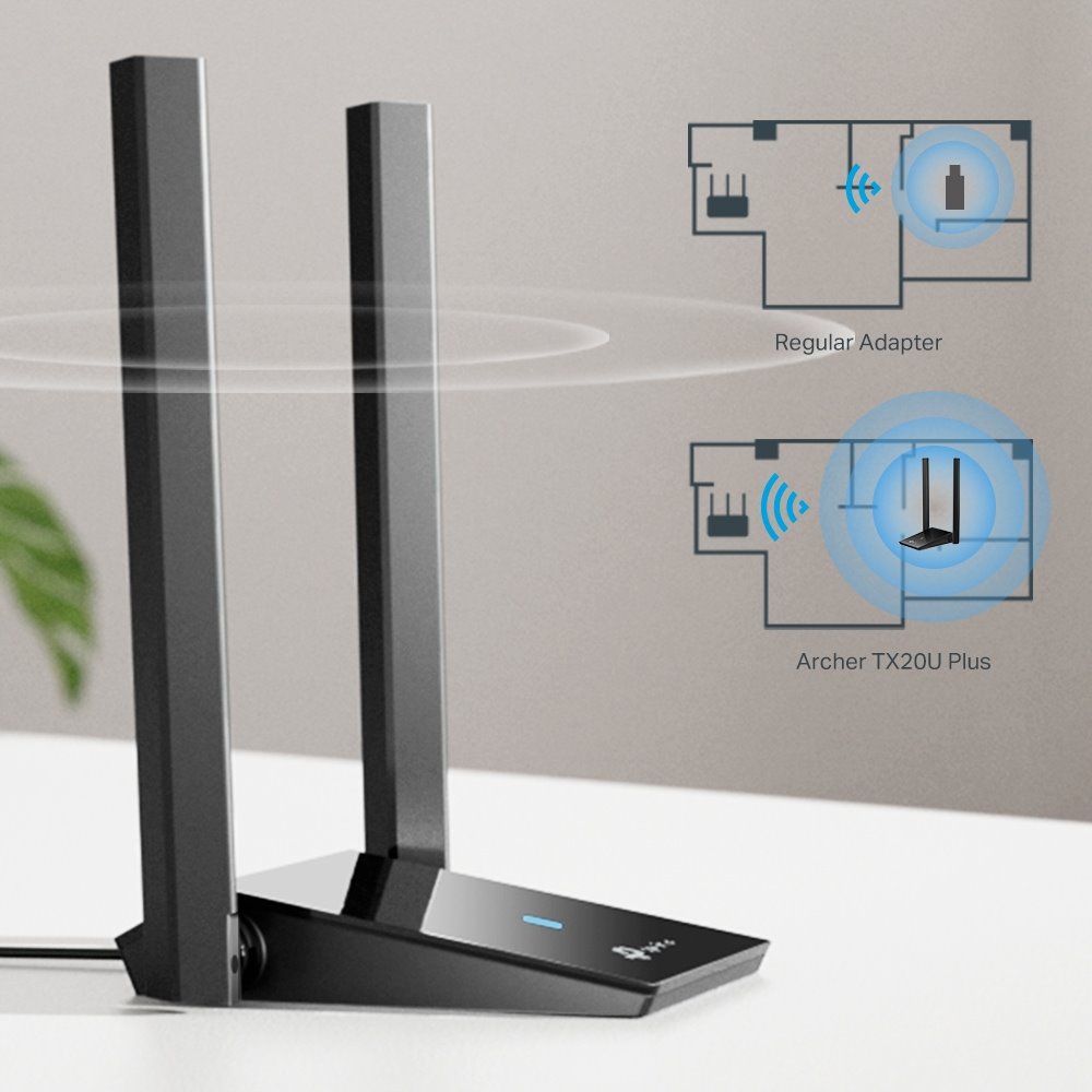 TP-Link Archer TX20U Plus USB Wi-Fi 6 adaptér