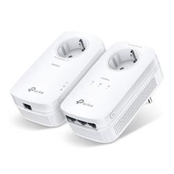 TP-LINK "AV1300 Gigabit Passthrough Powerline Starter Kit KIT: 1× TL-PA8030P + 1× TL-PA8010PTL-PA8030P:SPEED: 1300 Mb