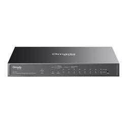 TP-link ES210GP Switch 10G, 9x PoE+ (123W), 1SFP, Easy Managed, Desktop