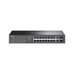 TP-link ES220GP Switch 20G, 16x PoE+ (150W), 2SFP, Easy Managed, Rack