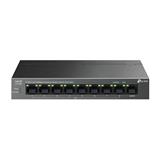 TP-link LS109P Switch 9x 10/100M, 8x PoE+ (63W), kovový, Desktop