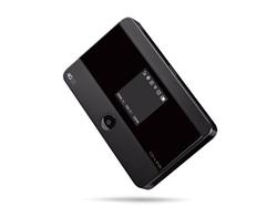 TP-LINK M7350 4G LTE Advanced Mobile WiFi, Internal 4G Modem, SIM card slot, 1.4 inch TFT screen display, 2550mAH rechar