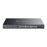 TP-LINK "Omada 24-Port Gigabit and 4-Port 10GE SFP+ L2+ Managed Switch with 16-Port PoE+ & 8-Port PoE++PORT: 16× Gigabi