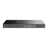 TP-link SG2218P Switch Omada 16G, 2SFP, 16x PoE+ (150W), L2 Managed, Rack