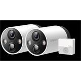 TP-LINK Smart Wire-Free Security Camera, 2 Camera SystemSPEC: 2 × Tapo C420, 1 × Tapo H200, 2K+(2560x1440), 2.4 GHz, 5