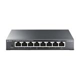 TP-LINK switch 8-Port 10/100/1000 Mbps RJ45, 7× PoE in + 1× PoE out, Managed Reverse
