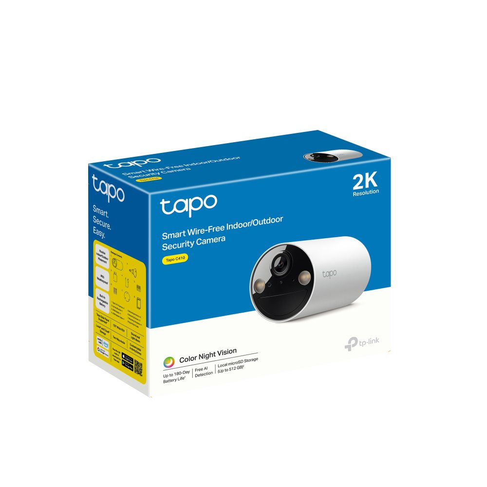 TP-link Tapo C410 Chytrá bezdrátová bezpečnostní kamera, 3Mpx